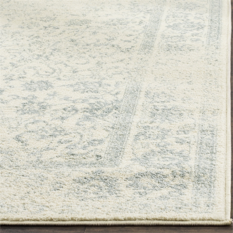 Safavieh Adirondack 6' X 9' Power Loomed Rug in Ivory and Slate