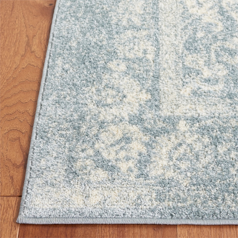Safavieh Adirondack 3' X 5' Power Loomed Rug in Slate and Ivory