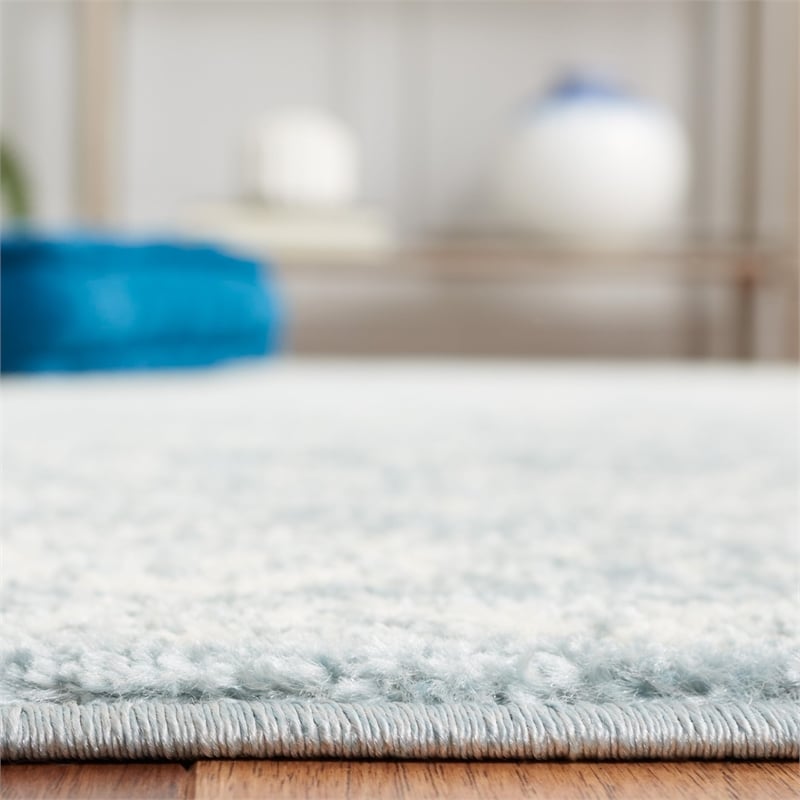 Safavieh Adirondack 3' X 5' Power Loomed Rug in Slate and Ivory