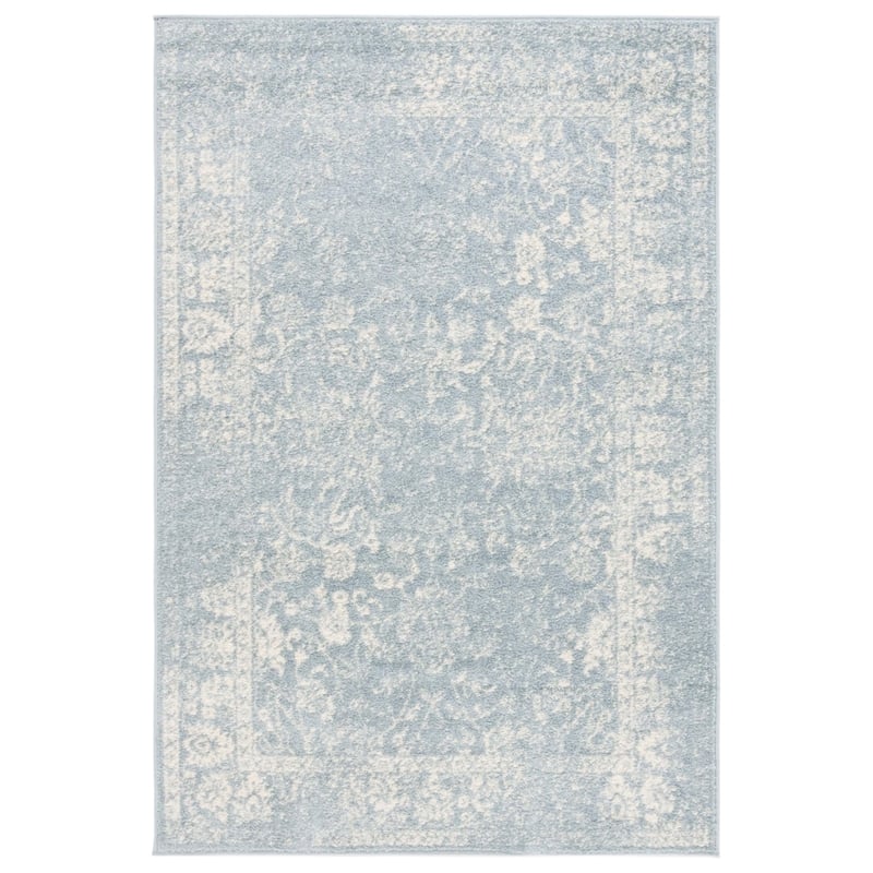 Safavieh Adirondack 4' X 6' Power Loomed Rug in Slate and Ivory