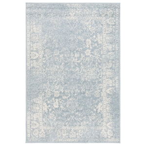 Safavieh Adirondack 4' X 6' Power Loomed Rug in Slate and Ivory