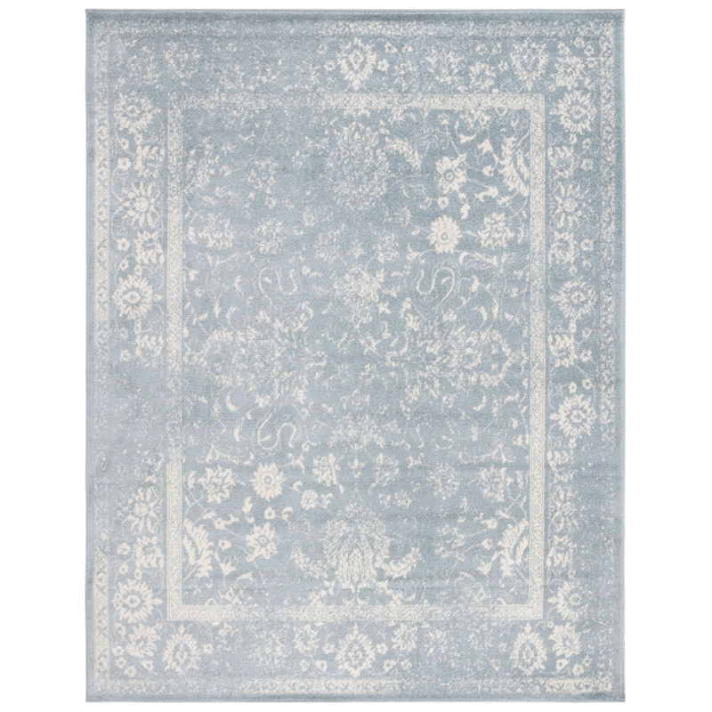Safavieh Adirondack 6' X 9' Power Loomed Rug in Slate and Ivory