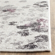 Safavieh Adirondack 3' X 5' Power Loomed Rug in Ivory and Purple