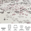 Safavieh Adirondack 3' X 5' Power Loomed Rug in Ivory and Purple