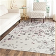 Safavieh Adirondack 3' X 5' Power Loomed Rug in Light Gray and Purple