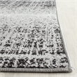 Safavieh Adirondack 8' X 10' Power Loomed Rug in Silver and Black