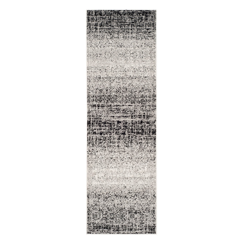 Safavieh Adirondack 4' X 6' Power Loomed Rug in Ivory and Silver