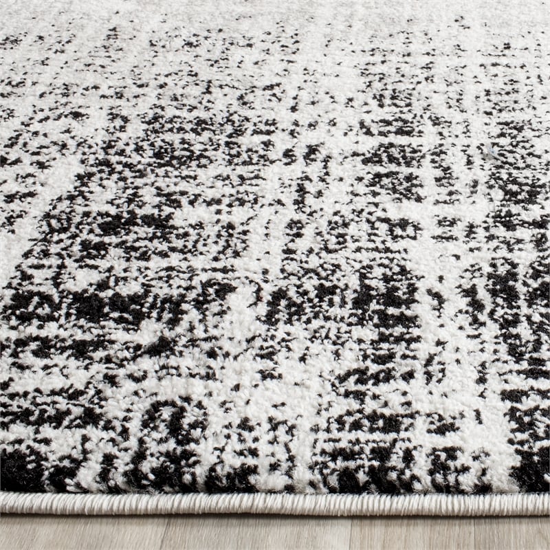 Safavieh Adirondack 8' X 10' Power Loomed Rug in Ivory and Silver