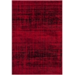 Safavieh Adirondack 4' X 6' Power Loomed Rug in Red and Black