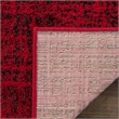Safavieh Adirondack 4' X 6' Power Loomed Rug in Red and Black