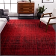 Safavieh Adirondack 8' X 10' Power Loomed Rug in Red and Black