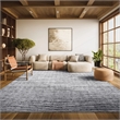 Safavieh Adirondack 8' X 10' Power Loomed Rug in Black and Silver