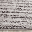Safavieh Adirondack 8' X 10' Power Loomed Rug in Black and Silver
