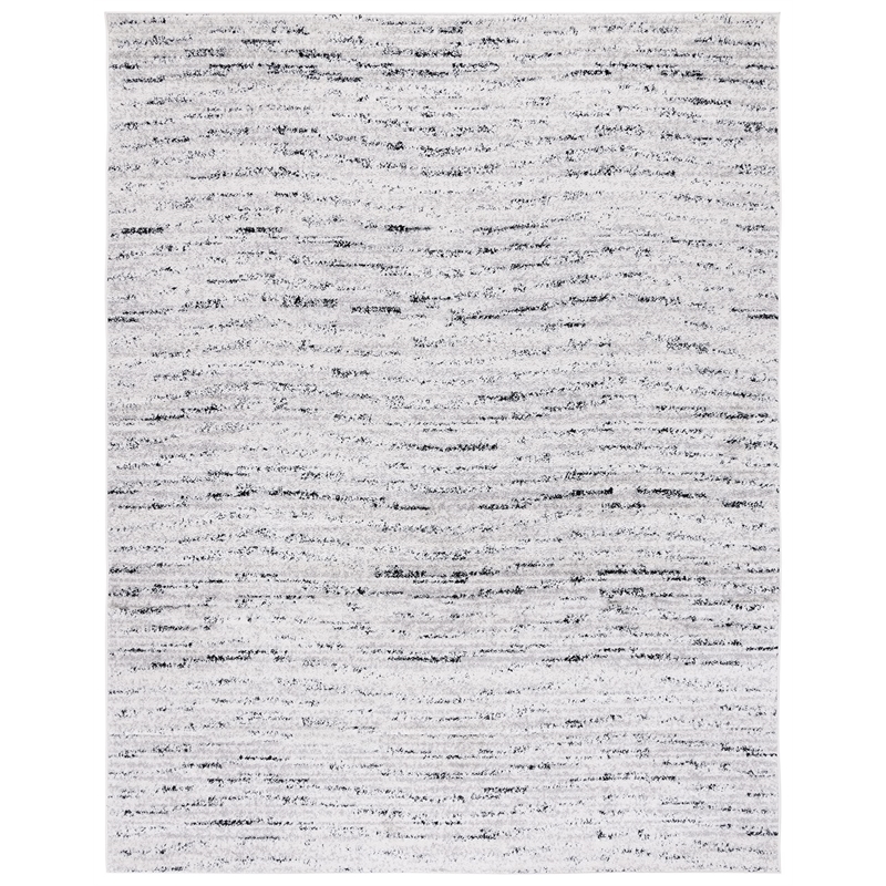Safavieh Adirondack 8' X 10' Power Loomed Rug in Ivory and Silver