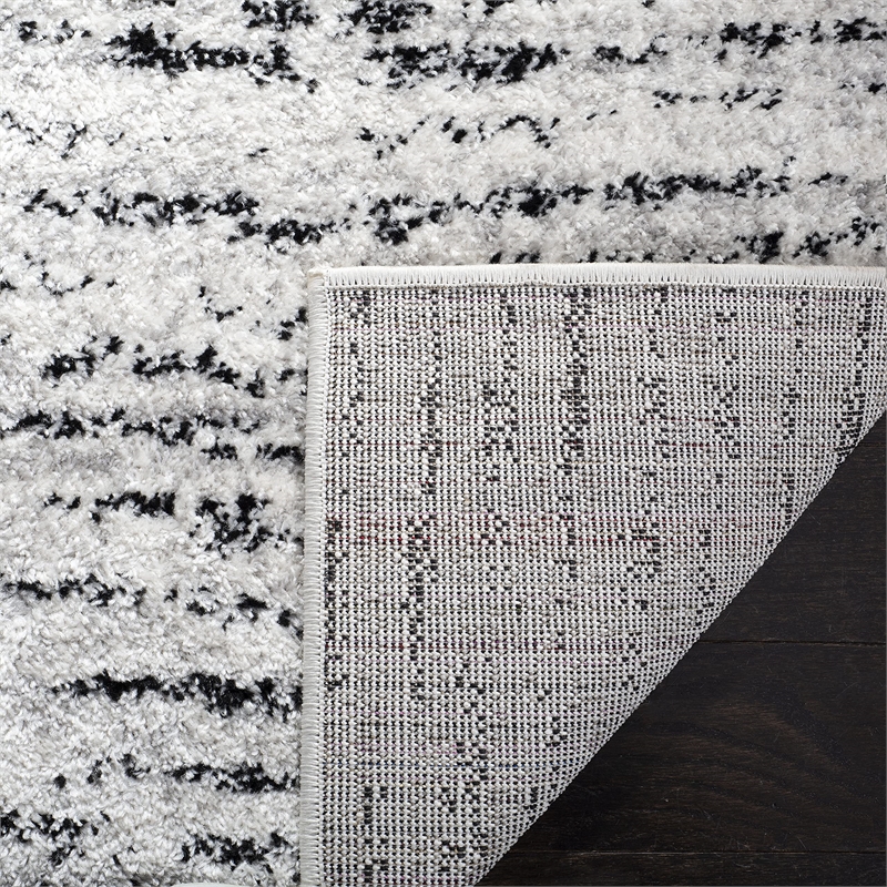 Safavieh Adirondack 8' X 10' Power Loomed Rug in Ivory and Silver