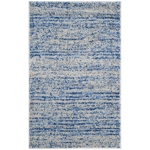Safavieh Adirondack 8' X 10' Power Loomed Rug in Blue and Silver