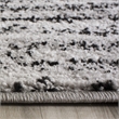 Safavieh Adirondack 6' Round Power Loomed Rug in Red and Black