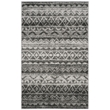 Safavieh Adirondack 3' X 5' Power Loomed Rug in Ivory and Charcoal