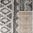 Safavieh Adirondack 4' X 6' Power Loomed Rug in Ivory and Charcoal