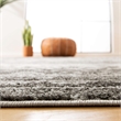 Safavieh Adirondack 9' X 12' Power Loomed Rug in Ivory and Charcoal