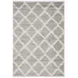 Safavieh Adirondack 4' X 6' Power Loomed Rug in Silver and Ivory