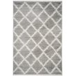 Safavieh Adirondack 6' X 9' Power Loomed Rug in Silver and Ivory