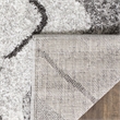 Safavieh Adirondack 3' X 5' Power Loomed Rug in Silver and Charcoal