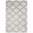 Safavieh Adirondack 4' X 6' Power Loomed Rug in Ivory and Silver