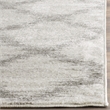 Safavieh Adirondack 4' X 6' Power Loomed Rug in Ivory and Silver