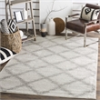 Safavieh Adirondack 6' X 9' Power Loomed Rug in Ivory and Silver