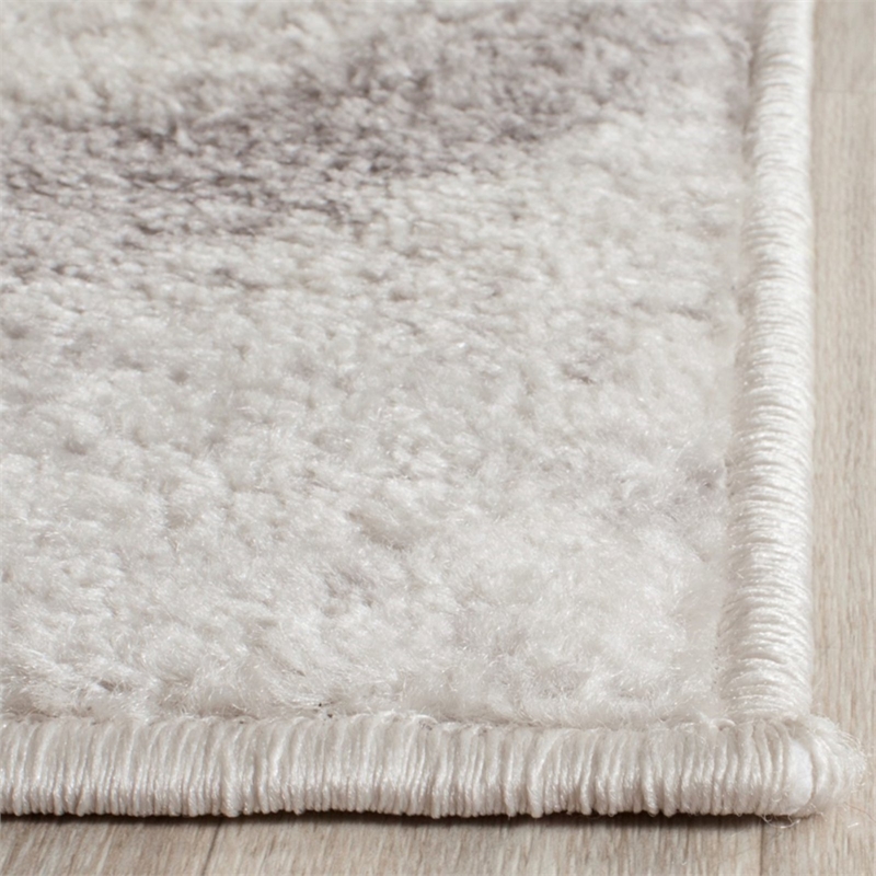 Safavieh Adirondack 9' X 12' Power Loomed Rug in Ivory and Silver