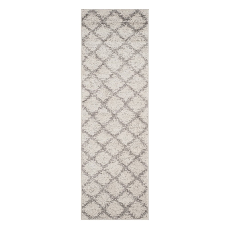 Safavieh Adirondack 9' X 12' Power Loomed Rug in Ivory and Silver