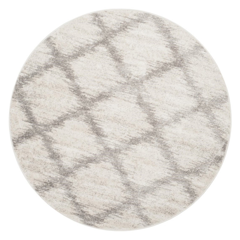 Safavieh Adirondack 9' X 12' Power Loomed Rug in Ivory and Silver
