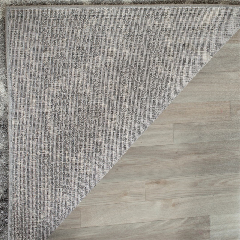 Safavieh Adirondack 3' X 5' Power Loomed Rug in Silver and Ivory
