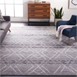 Safavieh Adirondack 8' X 10' Power Loomed Rug in Silver and Ivory