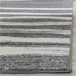 Safavieh Adirondack 3' X 5' Power Loomed Rug in Charcoal and Ivory