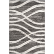 Safavieh Adirondack 4' X 6' Power Loomed Rug in Charcoal and Ivory
