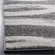 Safavieh Adirondack 8' X 10' Power Loomed Rug in Charcoal and Ivory