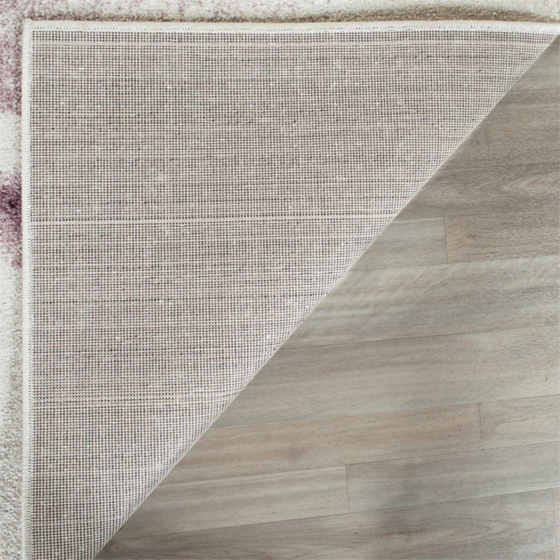 Safavieh Adirondack 4' X 6' Power Loomed Rug in Ivory and Purple