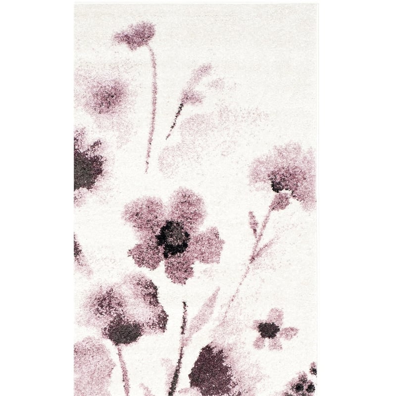 Safavieh Adirondack 8' X 10' Power Loomed Rug in Ivory and Purple