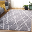 Safavieh Adirondack 4' X 6' Power Loomed Rug in Ivory and Silver