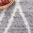 Safavieh Adirondack 4' X 6' Power Loomed Rug in Ivory and Silver