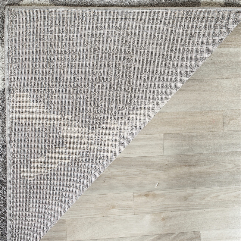 Safavieh Adirondack 8' X 10' Power Loomed Rug in Ivory and Silver