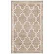 Safavieh Amherst 3' X 5' Power Loomed Rug in Wheat and Beige