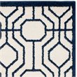 Safavieh Amherst 6' X 9' Power Loomed Rug in Ivory and Navy
