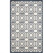 Safavieh Amherst 6' X 9' Power Loomed Rug in Ivory and Navy