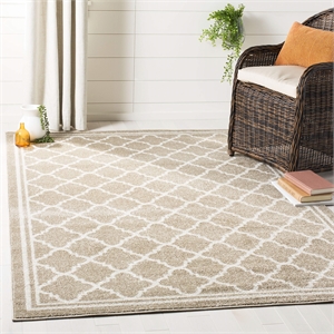 Safavieh Amherst 10' X 14' Power Loomed Rug in Wheat and Beige