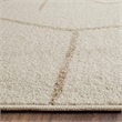 Safavieh Amherst 4' X 6' Power Loomed Rug in Ivory and Gray
