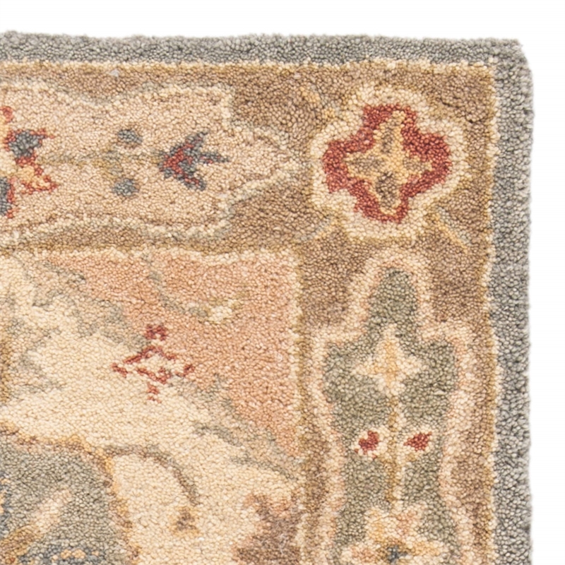 Safavieh Antiquity 12' X 18' Hand Tufted Wool Rug in and Beige