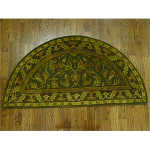 Safavieh Antiquity 2'6&quot X 5' Hand Tufted Wool Rug in Charcoal